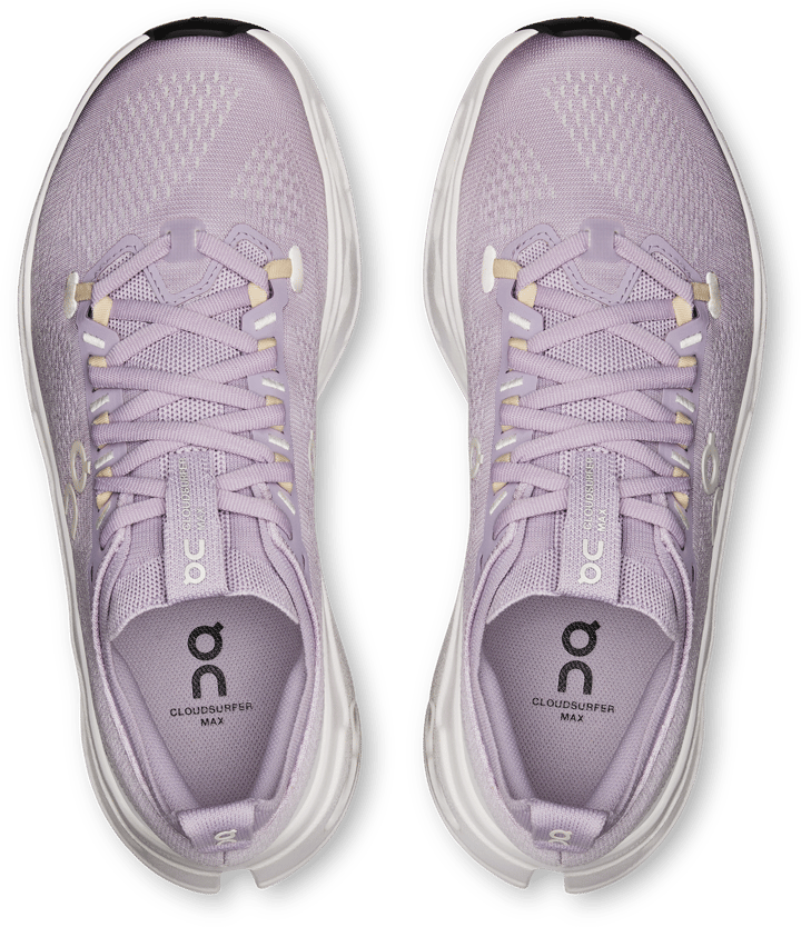 On Women's Cloudsurfer Max Foxglove-ivory On