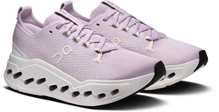 On Women's Cloudsurfer Max Foxglove-ivory On