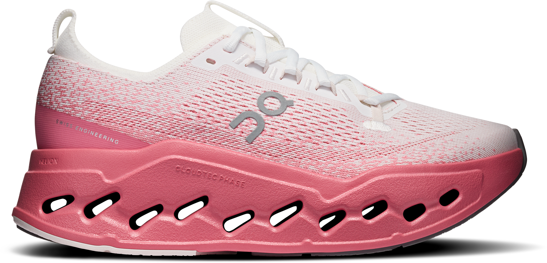 On Women's Cloudsurfer Max White-camellia