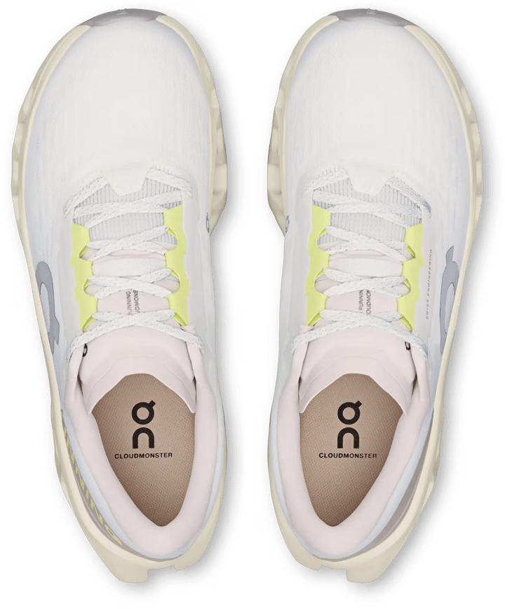 On Women's Cloudmonster 3 Ivory-seedling On