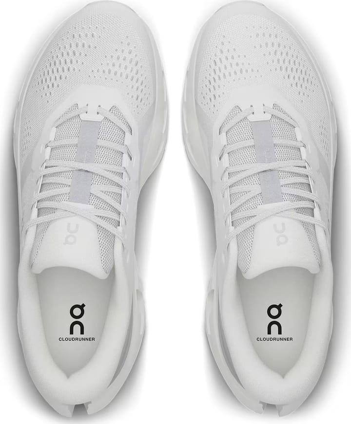 On Wommen's Cloudrunner 3 White/Ivory On