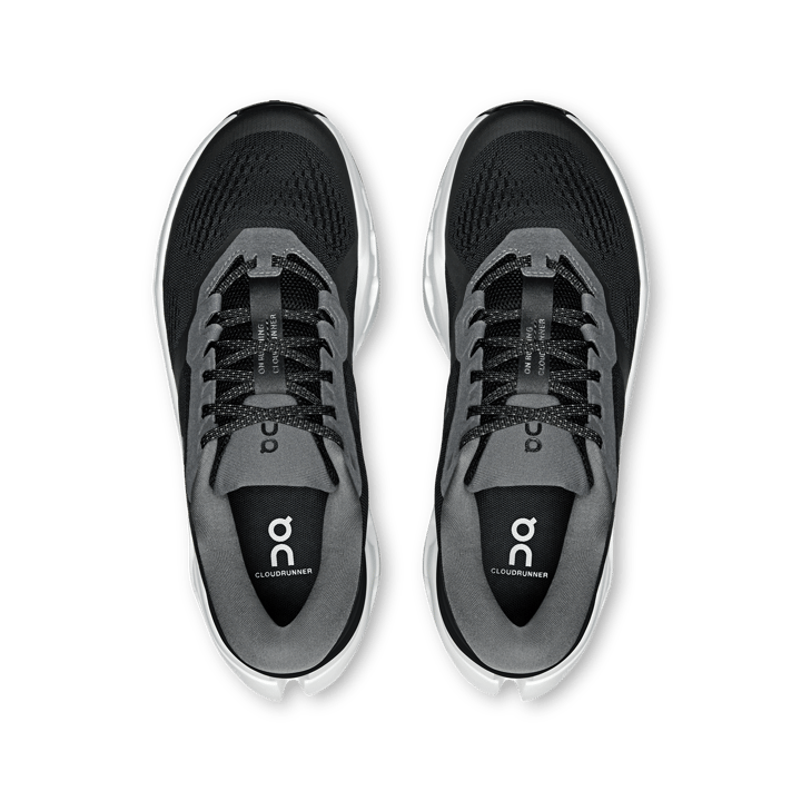On Women's Cloudrunner 3 Black-ivory On