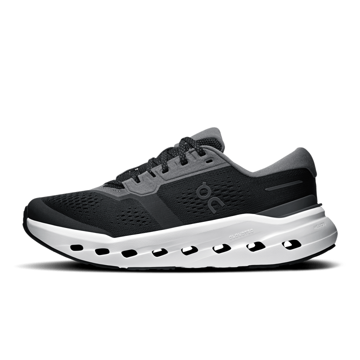 On Women's Cloudrunner 3 Black-ivory On