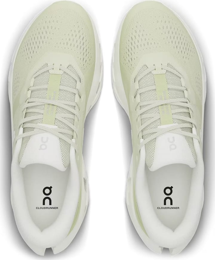 On Women's Cloudrunner 3 Seedling/Ivory On