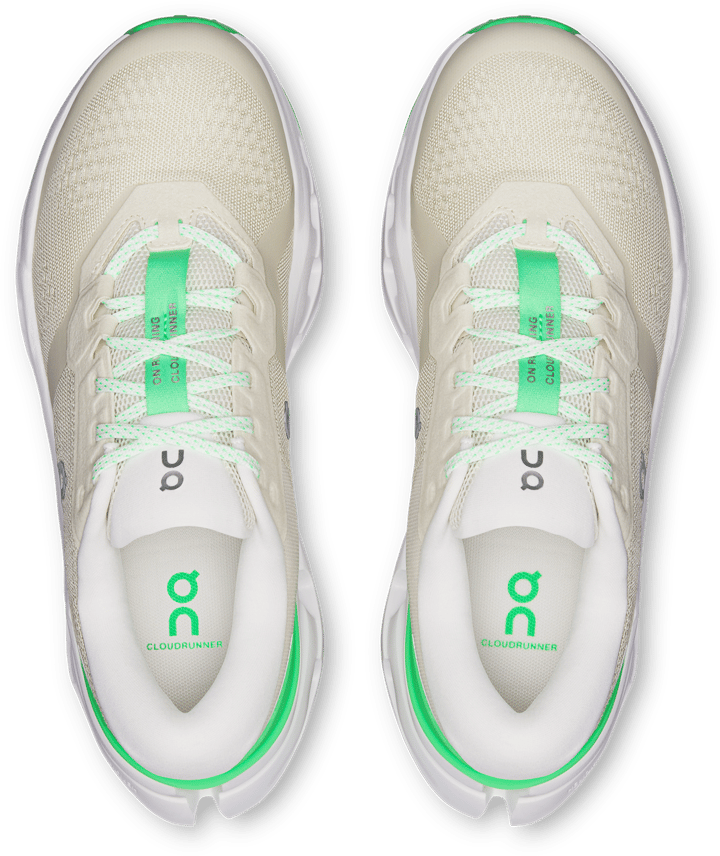 On Women's Cloudrunner 3 Ghost-verdite On