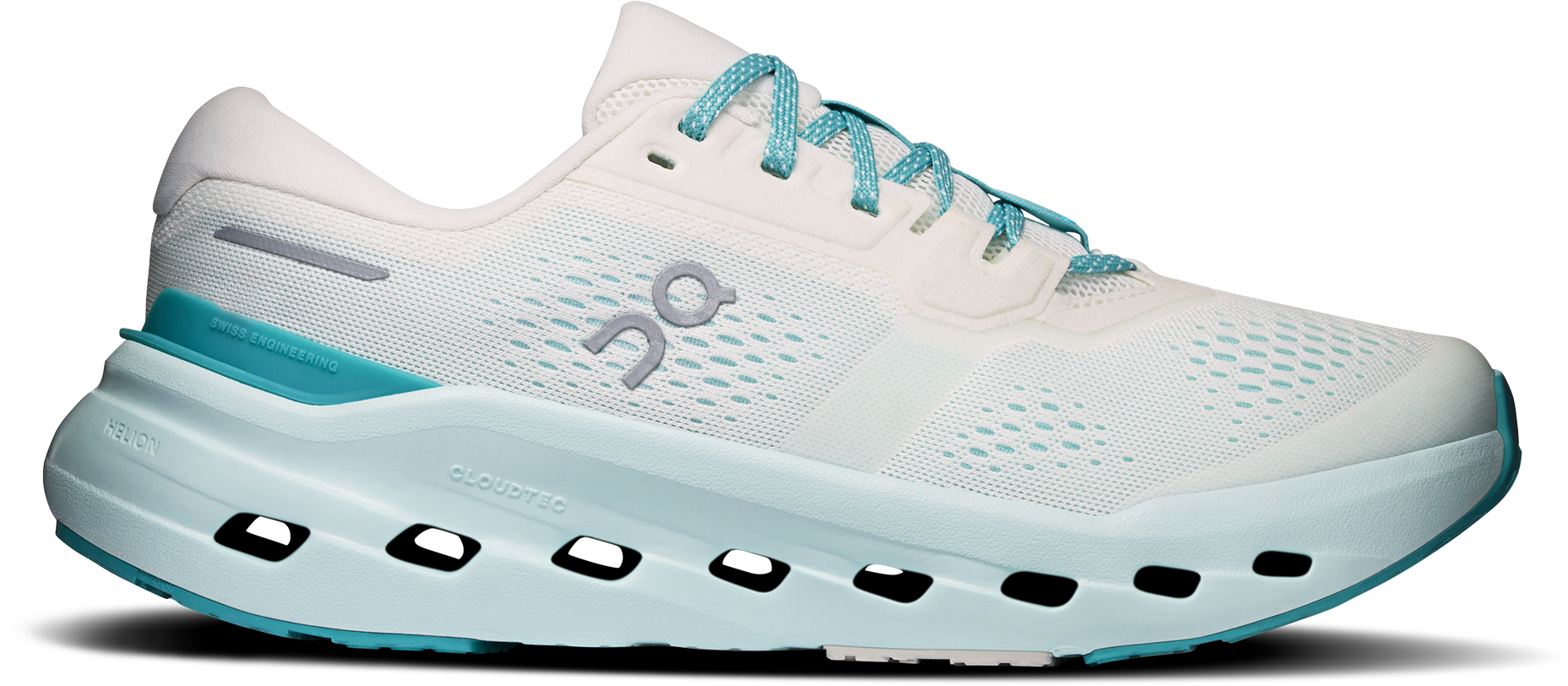 On Women's Cloudrunner 3 Ivory-aquamarine