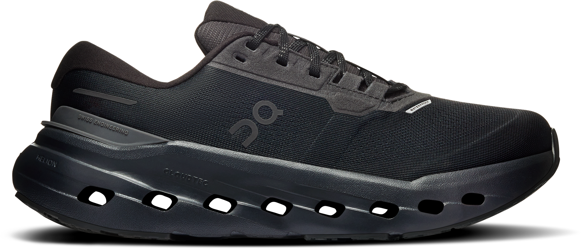 On Women's Cloudrunner 3 Waterproof Black-black
