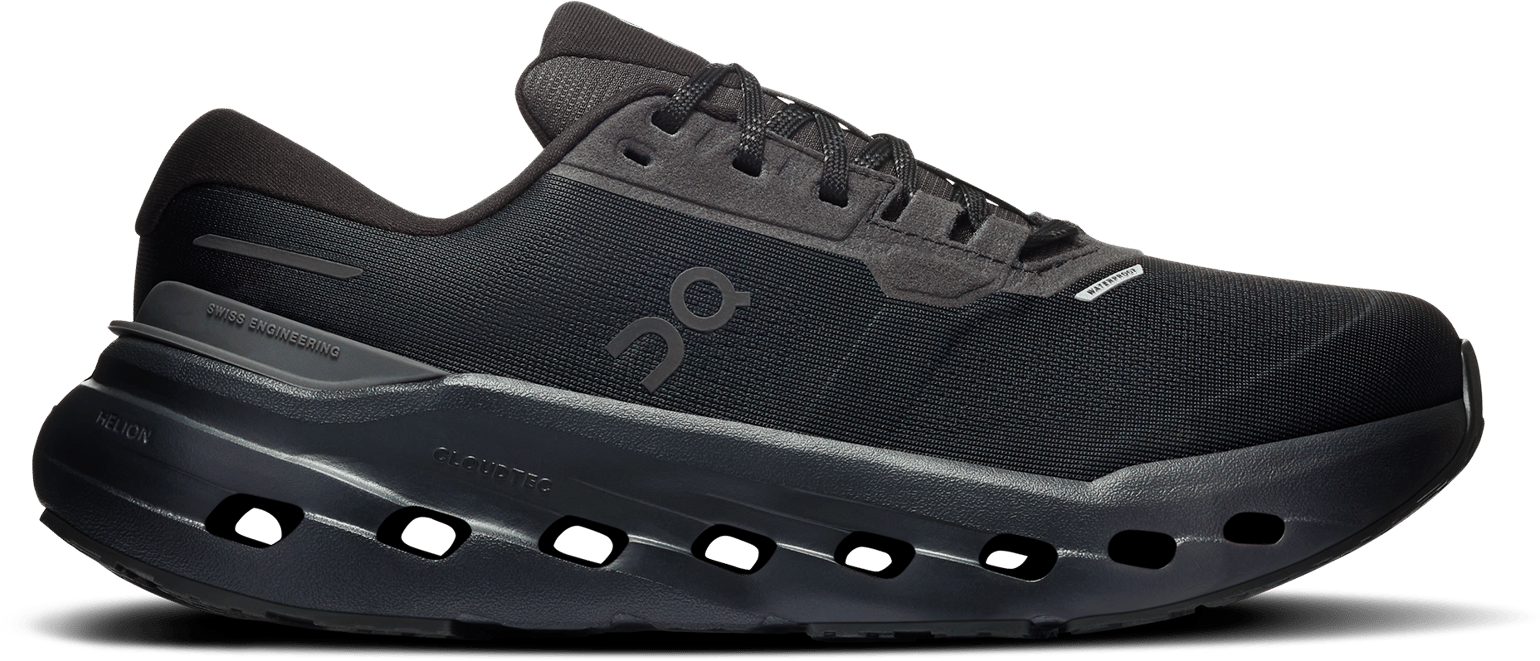 On Women's Cloudrunner 3 Waterproof Black-black
