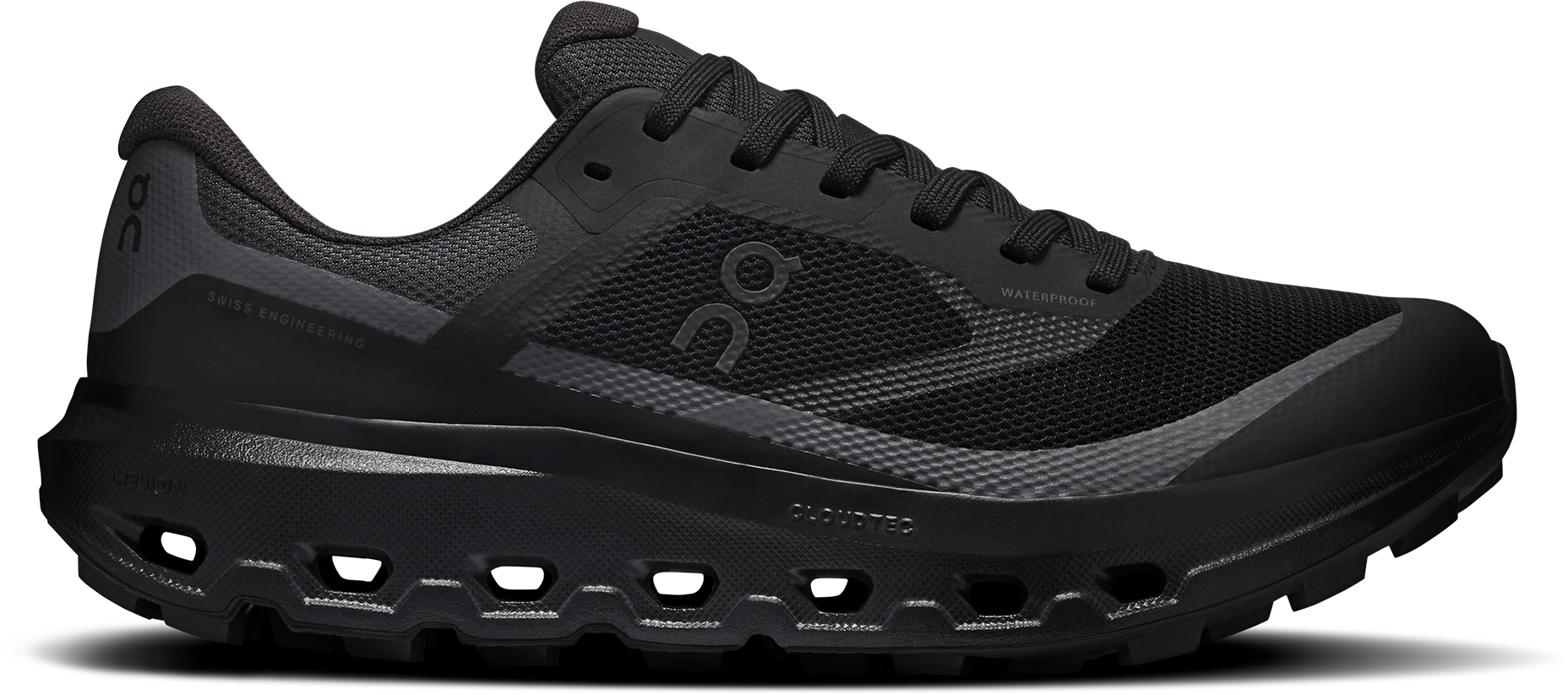 On Women´s Cloudvista 3 Waterproof  Black-black
