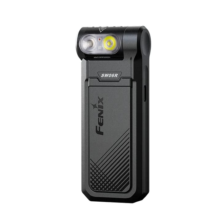 Fenix Fenix Sw06r Arbeidslykt Roterbar Clip-On 500lm Hvit/Rød/Blå/Uv Sort Fenix