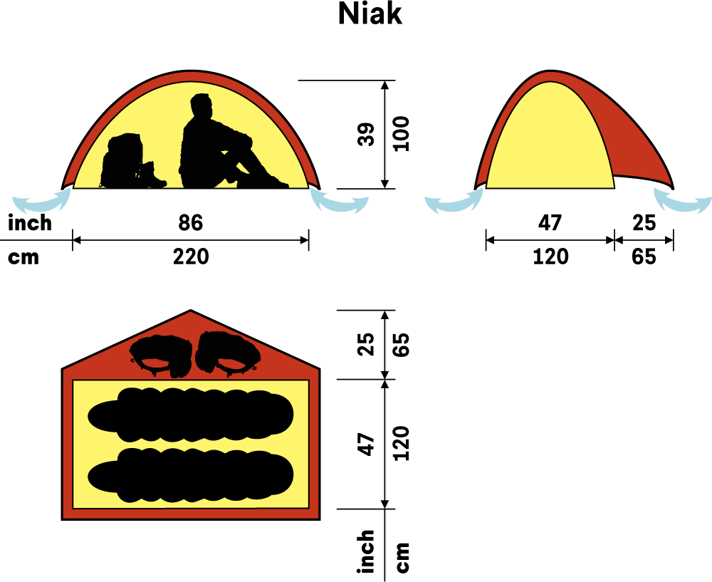 Hilleberg Niak  Sand