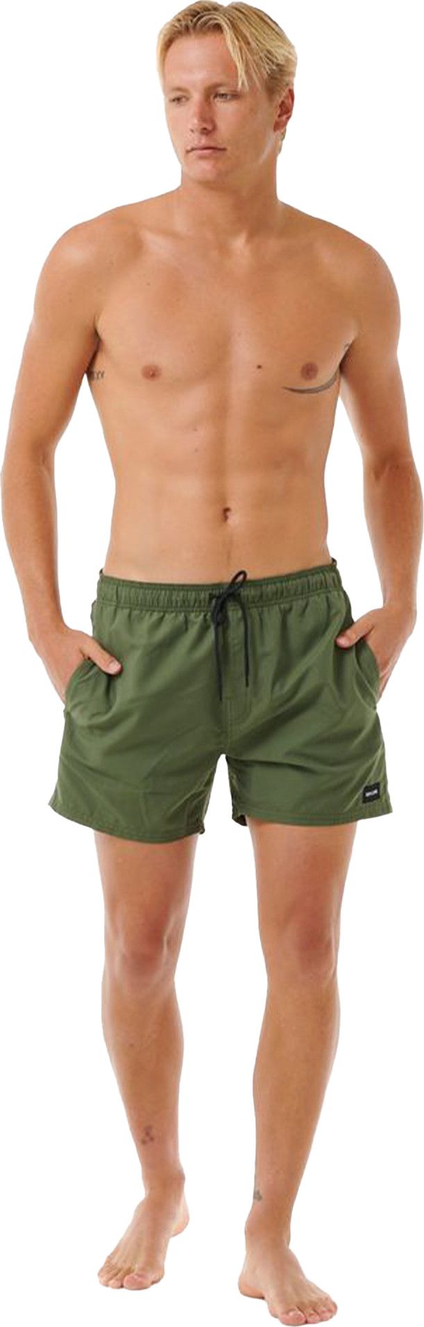 Rip Curl Men's Offset Volley 17'' Dark Olive Rip Curl Rip Curl Men's Offset Volley 17'' Dark Olive Rip Curl