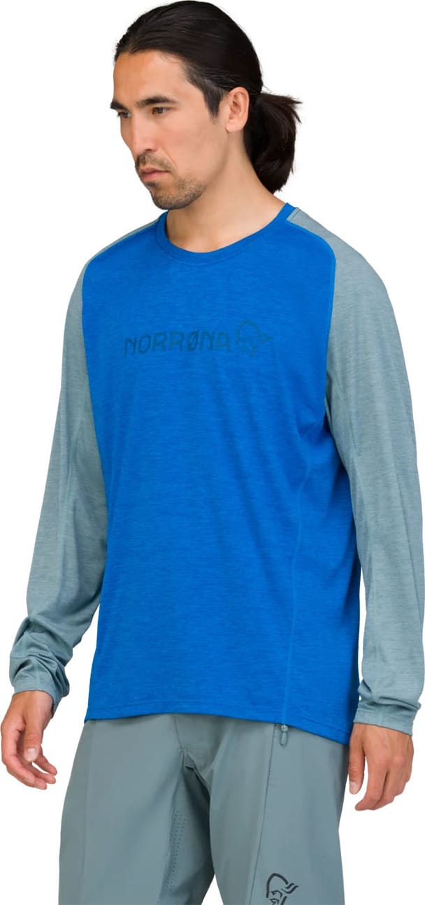 Norrøna Men's Fjørå Equaliser Lightweight Long Sleeve Skydiver Norrøna