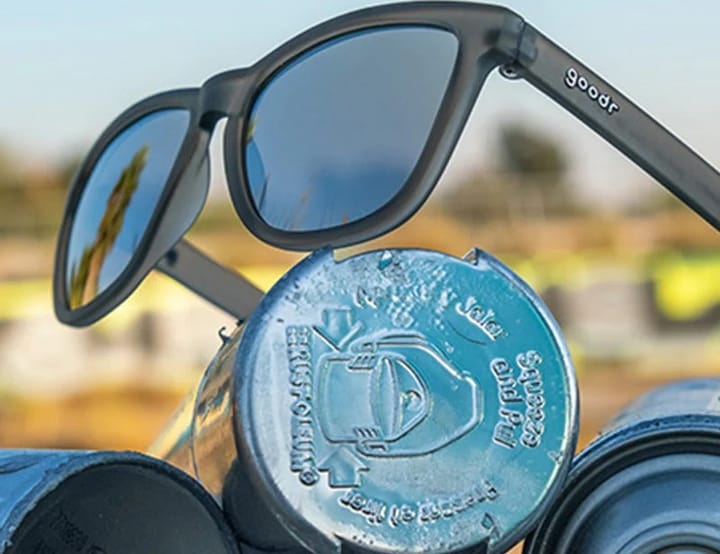 Goodr Sunglasses Going To Valhalla...Witness Grey Goodr Sunglasses