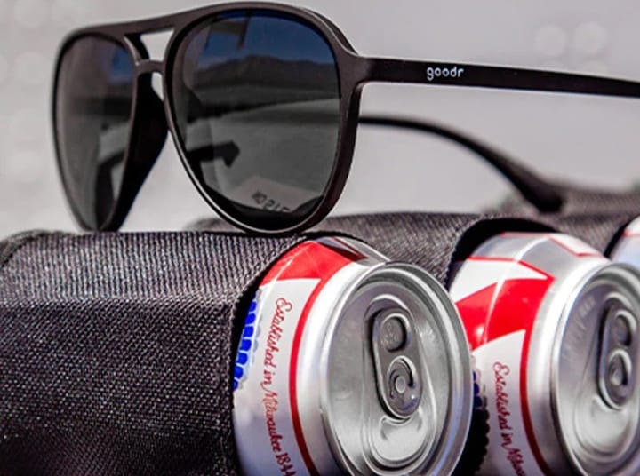 Goodr Sunglasses Operation: Blackout Black Goodr Sunglasses