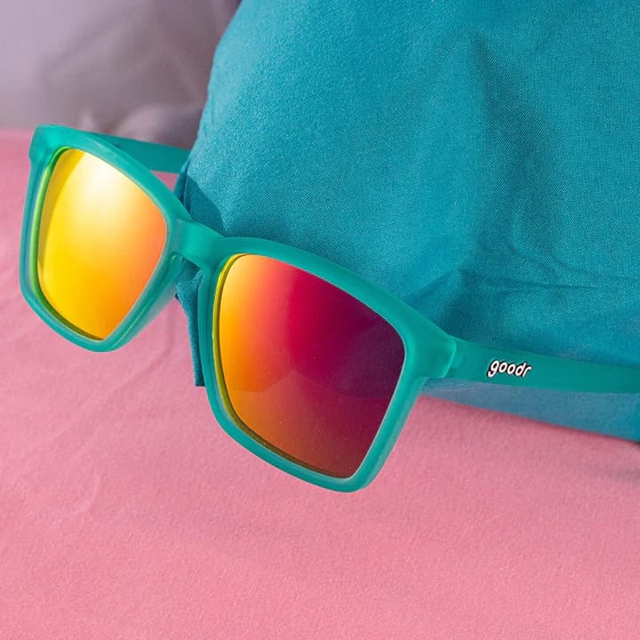 Goodr Sunglasses Short With Benefits Turquoise Goodr Sunglasses