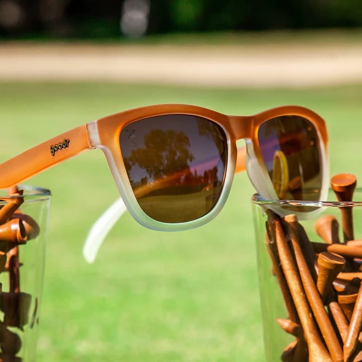 Goodr Sunglasses Three Parts Tee Orange Goodr Sunglasses
