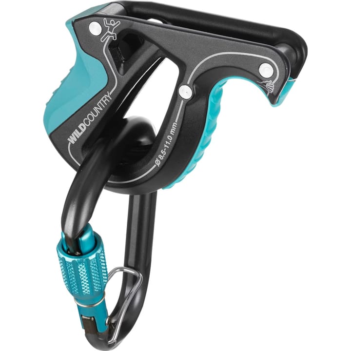 WildCountry Movement Belay Device Kit Black/turquoise