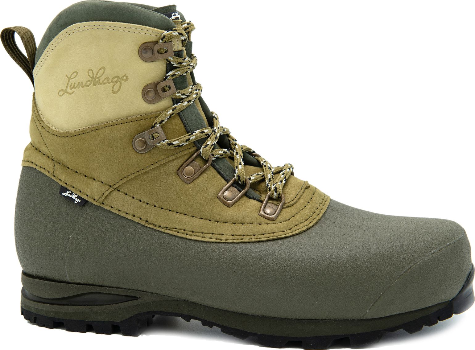 Lundhags Men's Padje Light Trekking Boot Mid Olive/straw