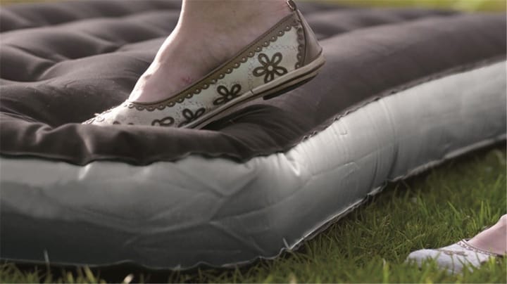 Outwell Classic W/ Pillow & Pump Double Black & Grey Outwell