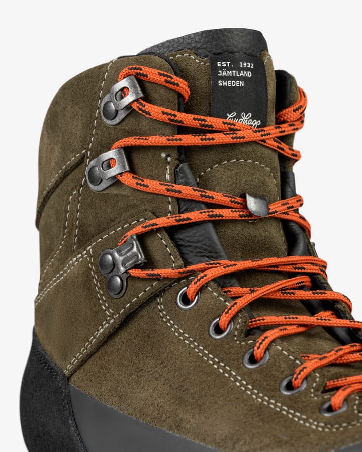 Lundhags Unisex Bjerg Hiking Boot Dark Moss Lundhags
