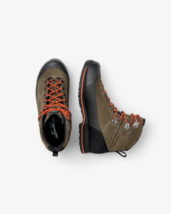 Lundhags Unisex Bjerg Hiking Boot Dark Moss Lundhags