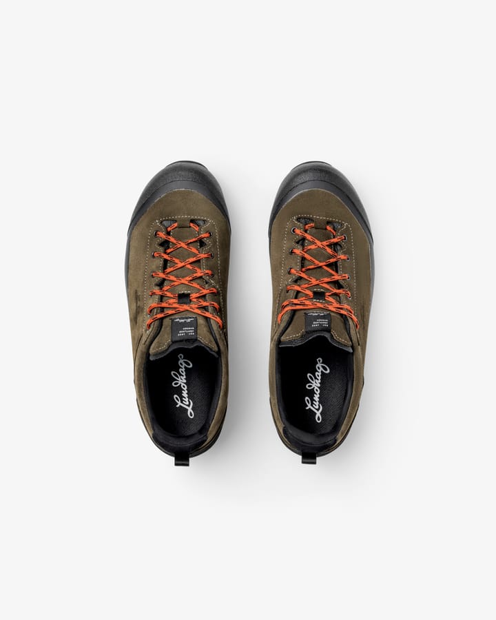 Lundhags Men's Bjerg Hiking Shoe Dark Moss Lundhags