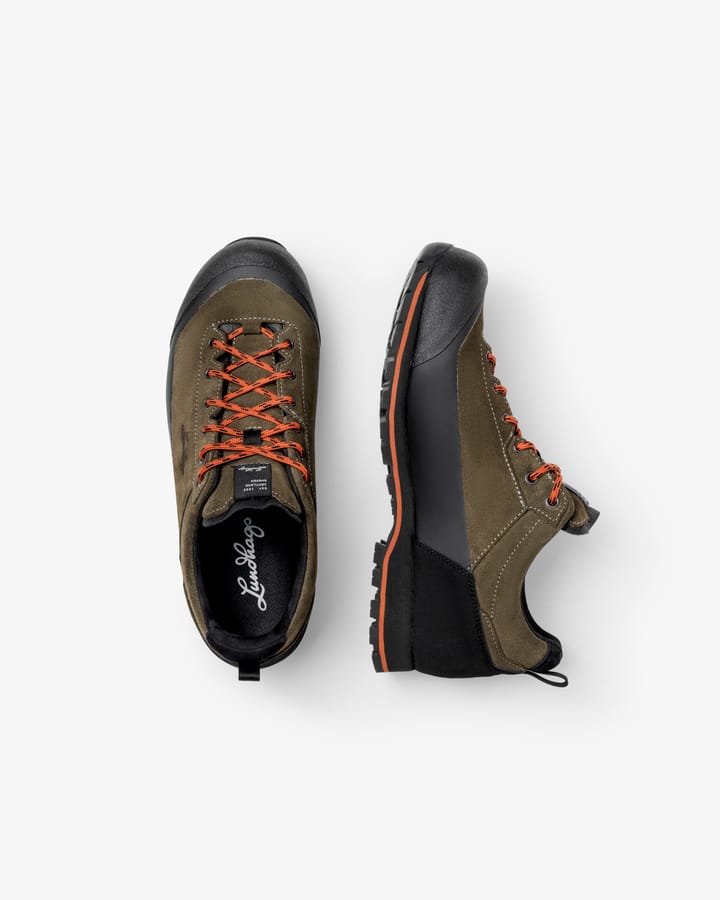 Lundhags Men's Bjerg Hiking Shoe Dark Moss Lundhags