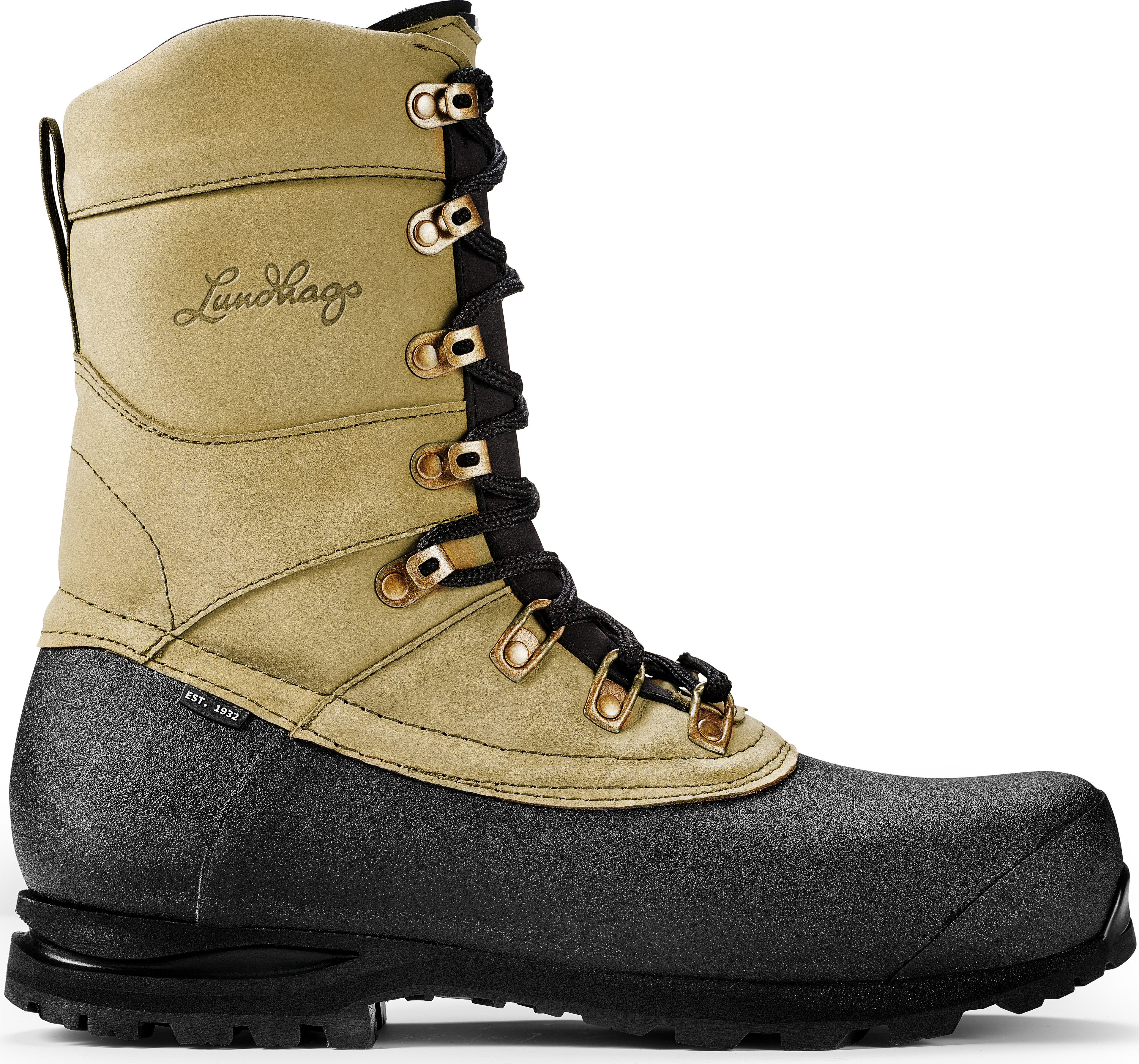 Lundhags Men's Padje Light Trekking Boot High Olive Friluftsstøvler 47
