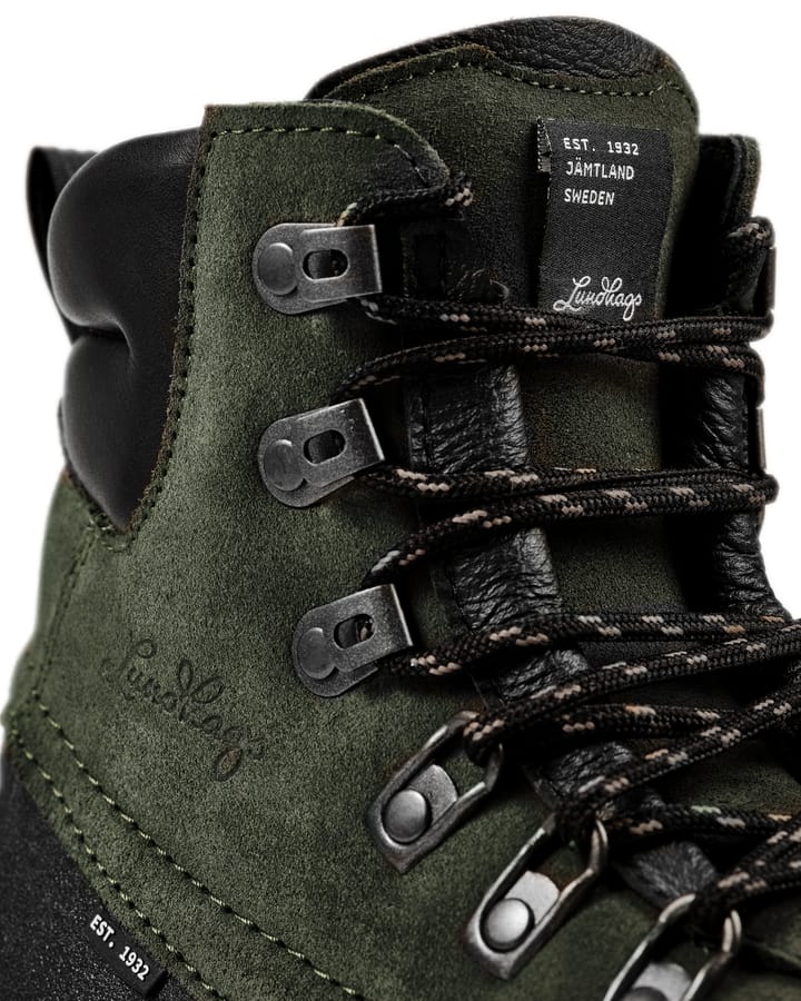 Lundhags Tjakke II Trekking Boot Mid Forest Green Lundhags