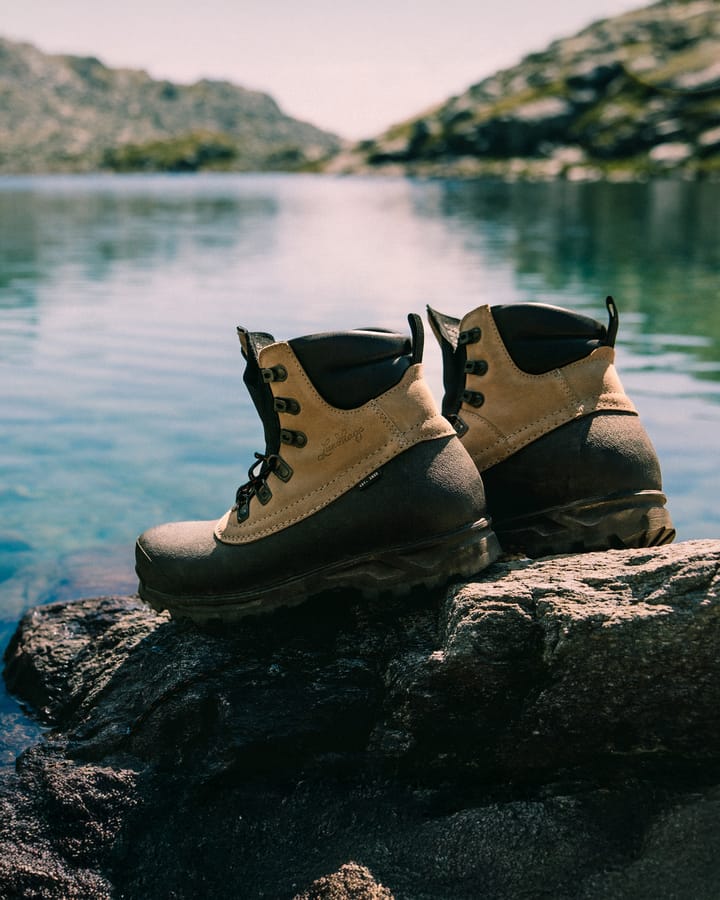 Lundhags Tjakke Ii Trekking Boot Mid Narrow Driftwood Lundhags