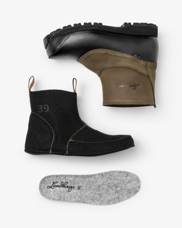Lundhags Unisex Myrk Insulated Pull On Boot Dark Moss Lundhags