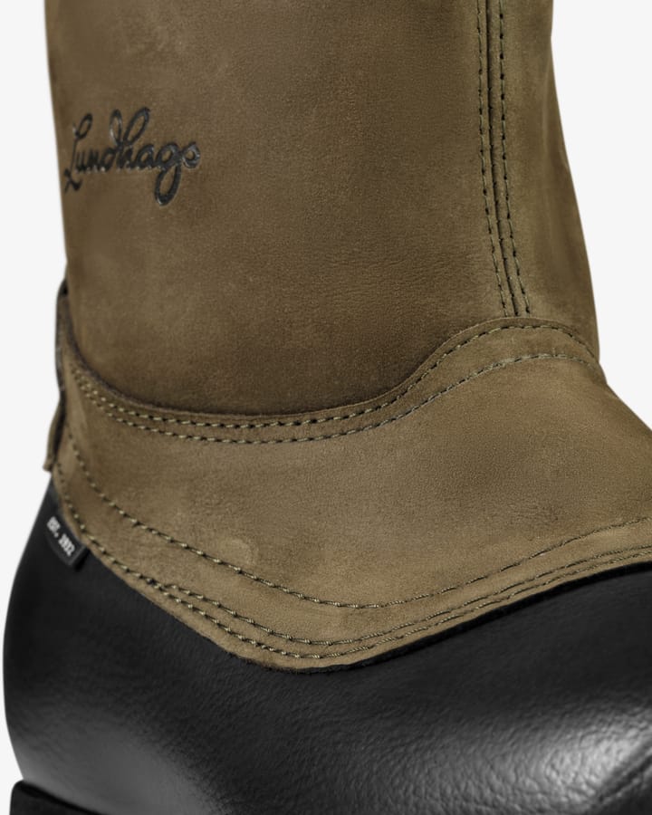 Lundhags Unisex Myrk Insulated Pull On Boot Dark Moss Lundhags