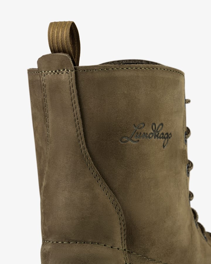 Lundhags Unisex Myrk Insulated Pull On Boot Dark Moss Lundhags