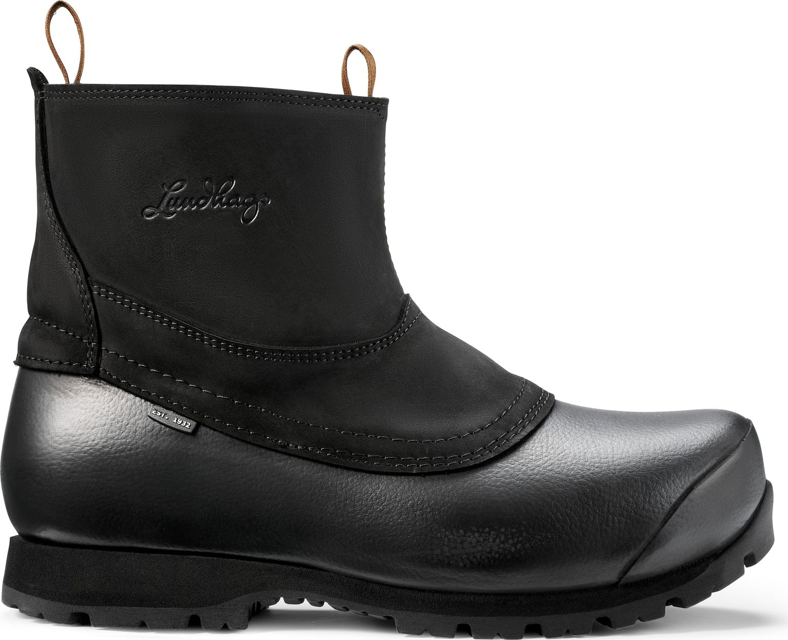 Lundhags Unisex Myrk Insulated Pull On Boot Black