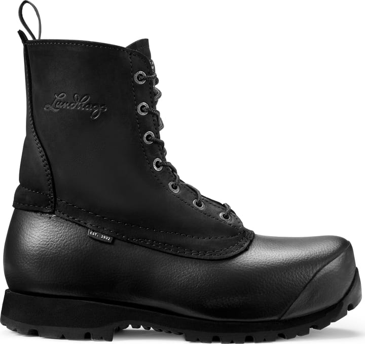 Lundhags Unisex Forest Insulated Boot Mid Black Lundhags