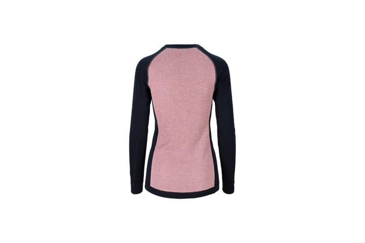 Tufte Wear W Bambull Switch Long Sleeve Heather Rose Melange Tufte Wear
