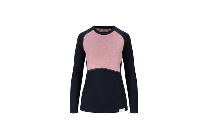 Tufte Wear W Bambull Switch Long Sleeve Heather Rose Melange Tufte Wear