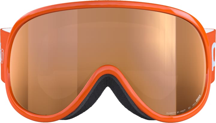 POC Kids' Pocito Retina Fluorescent Orange/Partly Sunny Light Orange POC