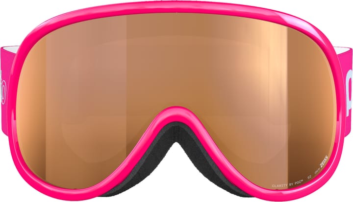 POC Kids' Pocito Retina Fluorescent Pink/Partly Sunny Light Orange POC
