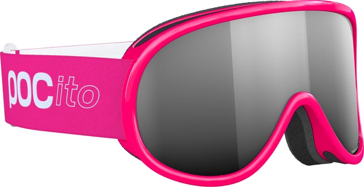 POC Kids' Pocito Retina Fluorescent Pink/Partly Sunny Silver POC