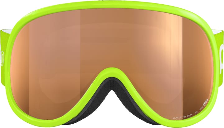 POC Kids' Pocito Retina Fluorescent Yellow/Green/Partly Sunny Light Orange POC