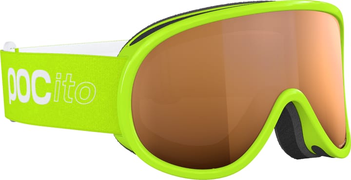 POC Kids' Pocito Retina Fluorescent Yellow/Green/Partly Sunny Light Orange POC