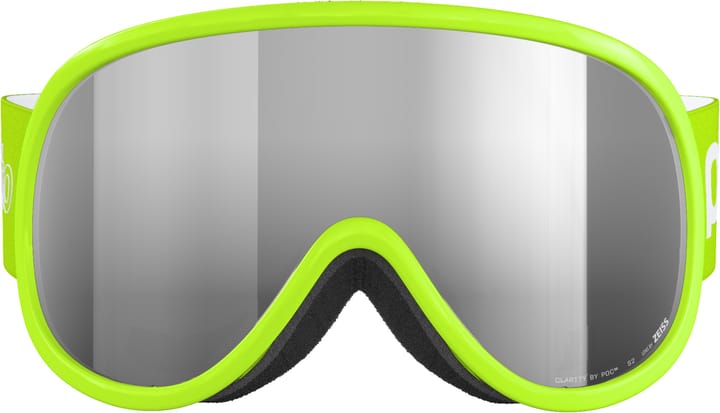 POC Kids' Pocito Retina Fluorescent Yellow/Green/Partly Sunny Silver POC