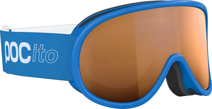 POC Kids' Pocito Retina Fluorescent Blue/Partly Sunny Light Orange POC
