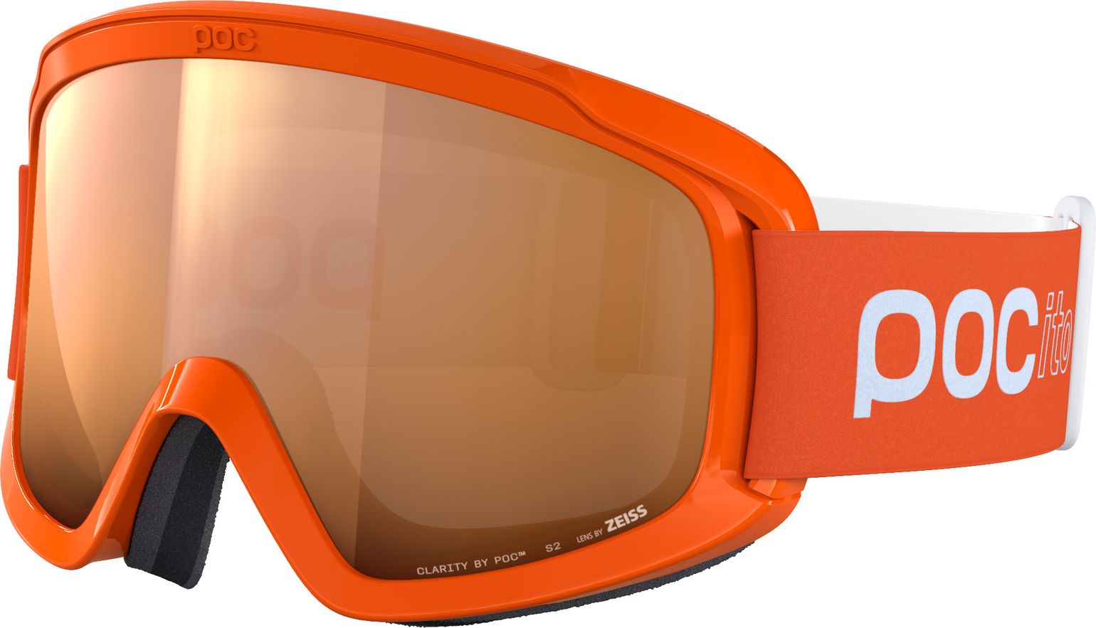 POC Pocito Opsin Fluorescent Orange/partly Sunny Light Orange