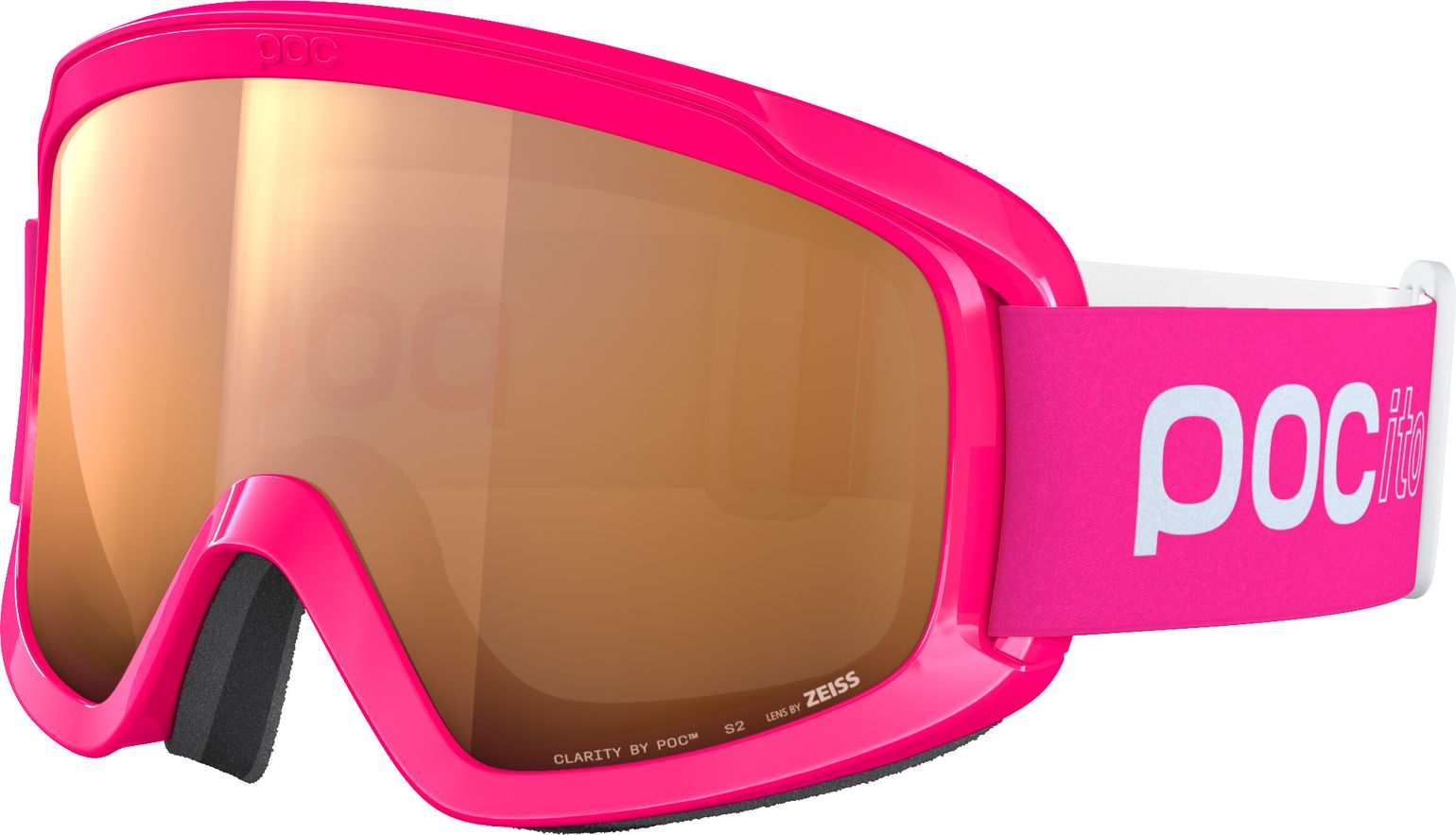 POC Pocito Opsin Fluorescent Pink/partly Sunny Light Orange