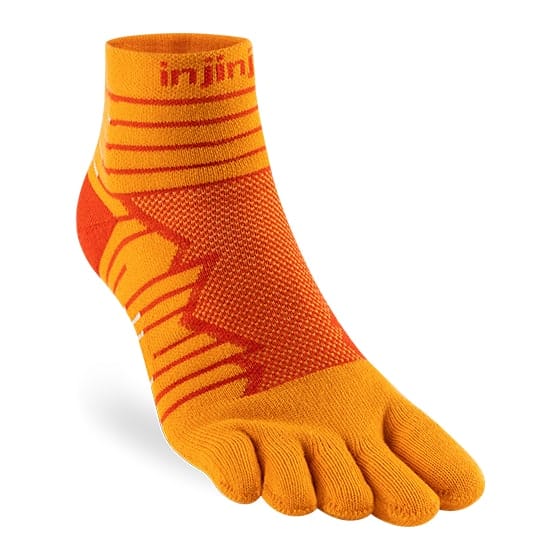 Injinji Ultra Run Mini-Crew Desert Orange