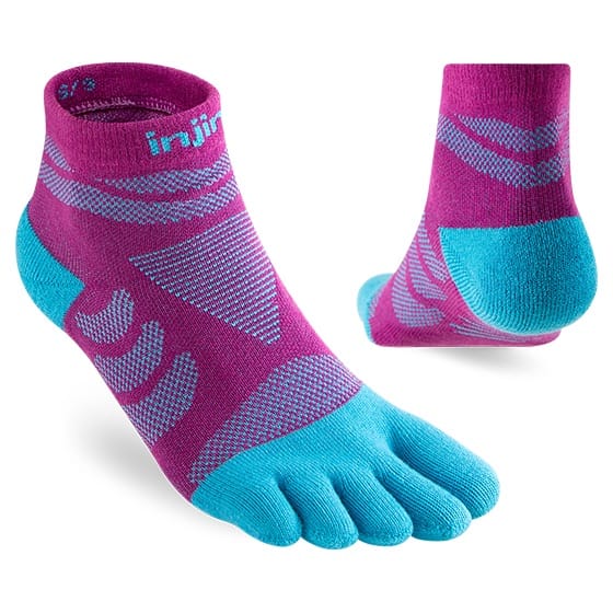 Injinji Sokk Women's Ultra Run Mini-Crew Jam Injinji Injinji Sokk Women's Ultra Run Mini-Crew Jam Injinji