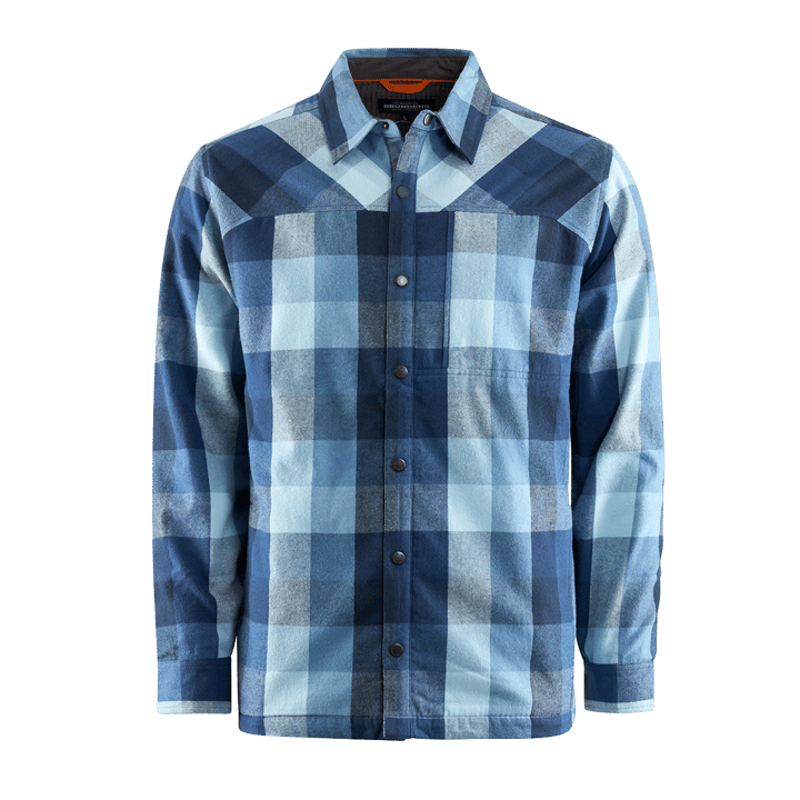 Grundéns Men´s Bankside Lined Shacket Ocean Plaid Grundéns
